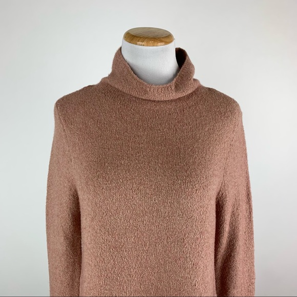 J. Jill Dusty Rose Funnel Neck Sweater Small - Picture 2 of 13